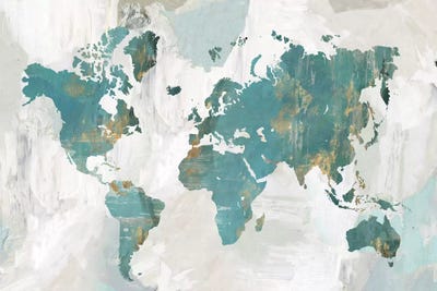 World Map Prints Wall Poster Home Office Decor gg7